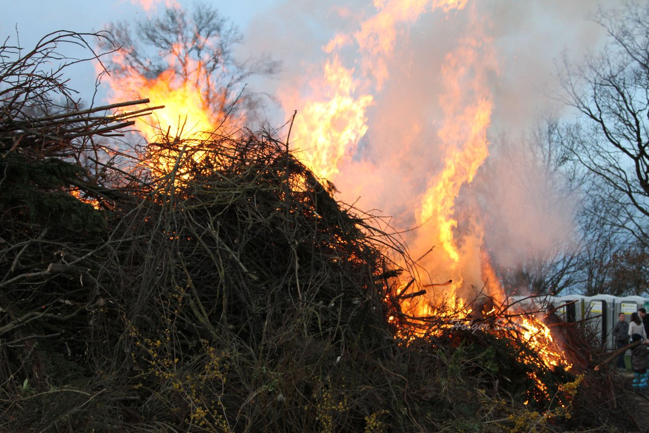 Bild 26 - Osterfeuer 2012